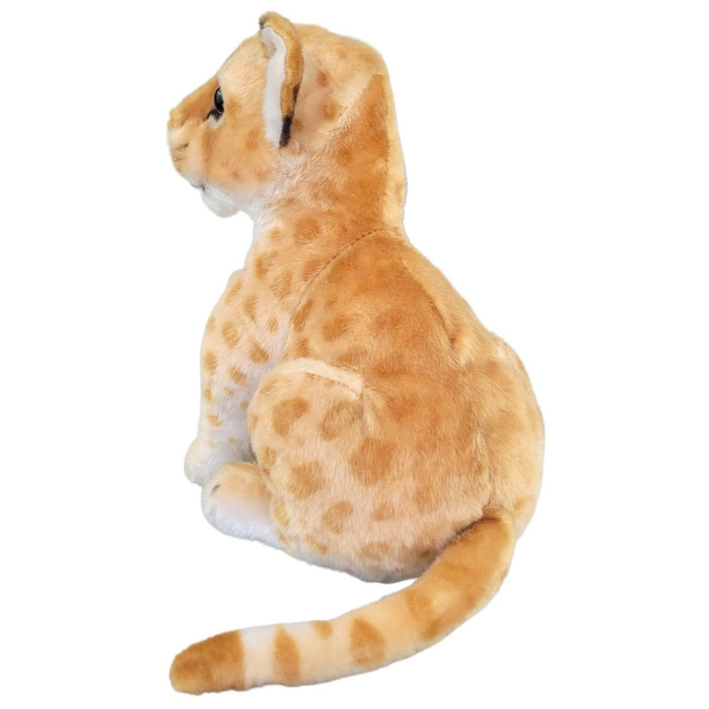 Leão de Pelúcia Realista Leãozinho 25cm Filhote Safari Nicho