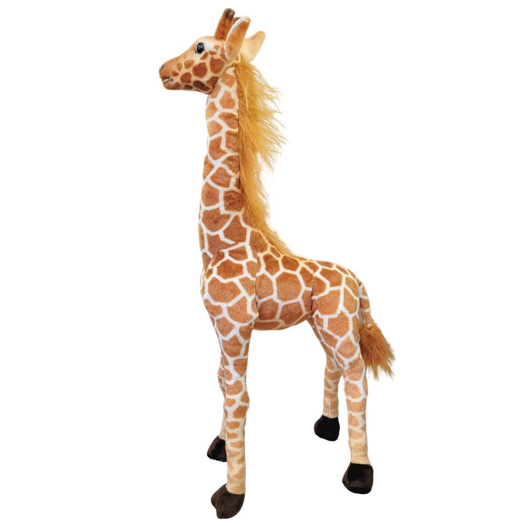 Girafa de Pelúcia Realista Grande 90cm Safari