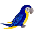 Arara De Pelúcia Grande Ave 33cm Pássaro Papagaio