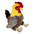 Galinha De Pelúcia Marrom Frango 30cms